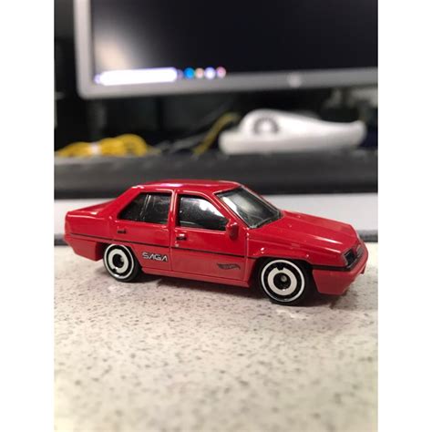 Hot Wheels Proton Saga Loose Shopee Malaysia