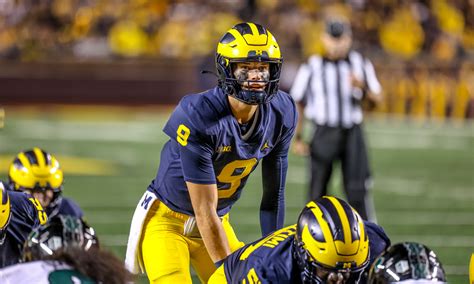 Players of the game after Michigan football defeated Hawaii