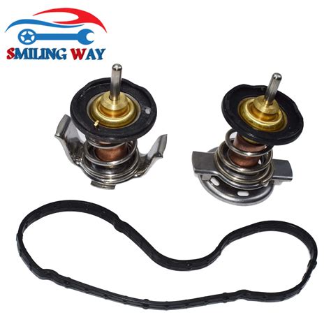 Engine Thermostat For 6 4l Powerstroke Diesel Trucks Ford F 250 F 350 F450 F 550 Super Duty 2008