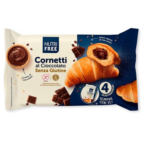 Nutrifree Glutenvrije Cornetti Chocolade Croissant Stuks