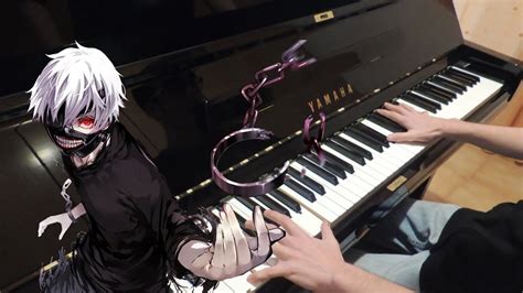 Tokyo Ghoul √a Glassy Sky Piano Cover Youtube