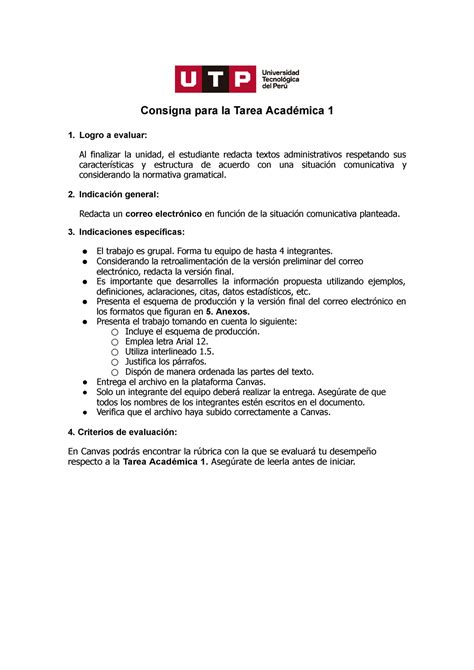 Gc N I Consigna Ta C A Consigna Para La Tarea Acad Mica