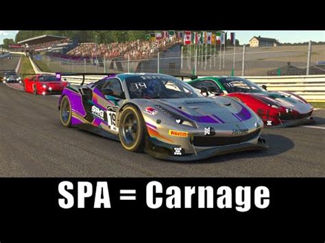 IRacing Ferrari GT3 Fixed At Spa My Last Race Driving With A