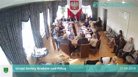 VIII Sesja Rady Gminy Grabów nad Pilicą YouTube