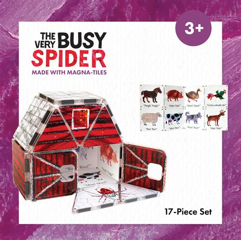 Buy CreateOn Magna Tiles The Very Busy Spider Eric Carle The Very