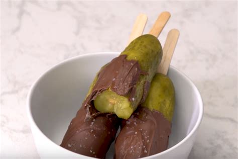 Chocolate Covered Pickles Are A Thing And Heres The Recipe