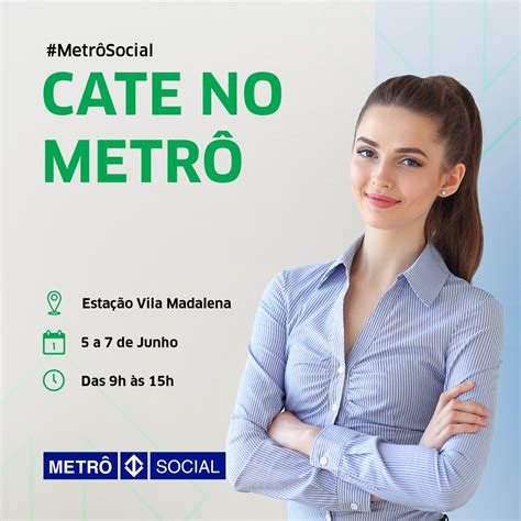 Metr De S O Paulo On Twitter Metr Osocial O Pessoal Do Cate Centro