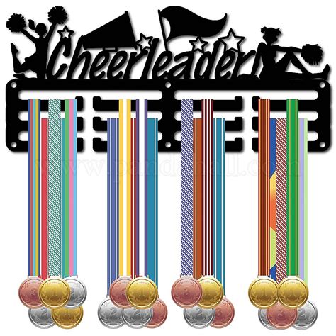 Wholesale CREATCABIN Cheerleader Medal Hangers Medal Holder Display