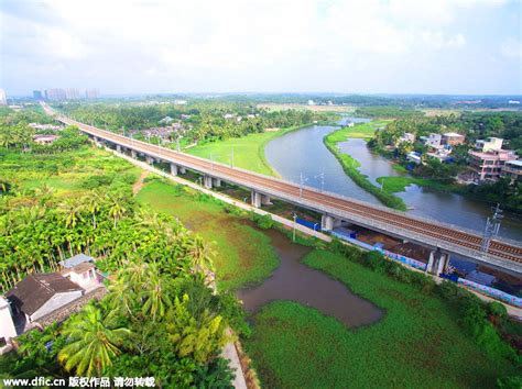 Worlds First High Speed Train Line Circling An Island Opens In Hainan