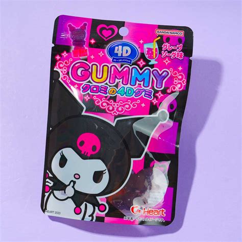 Kuromi 4d Grape Gummy Candy Japan Candy Store