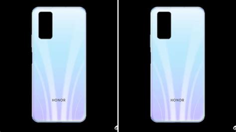 Honor 30S Leaked Render Shows Back Panel With Rectangular Camera Module ...