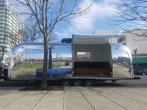 Custom Airstream Trailer For Sale - Silver bullet trailer inc.