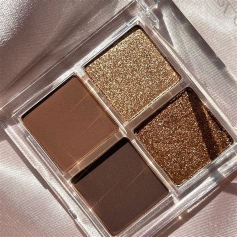 Brown Gold Neutral Matte Shimmer Glitter Eyeshadow Palette Lux