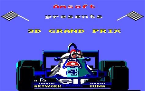 3D Grand Prix Amstrad Cpc 6128