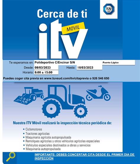 Inspección Tecnica Periodica ITV MOVIL