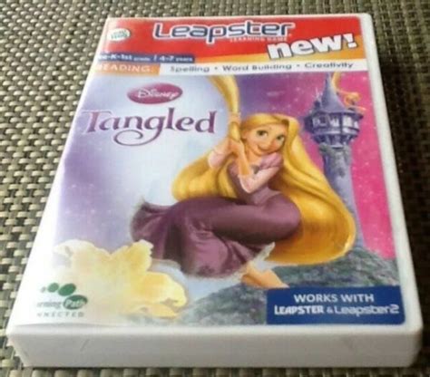 Leapfrog Leapster Learning Game Disney Tangled For Sale Online Ebay