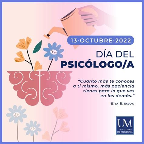 13 De Octubre Día Del Psicólogo Universidad De Mendoza