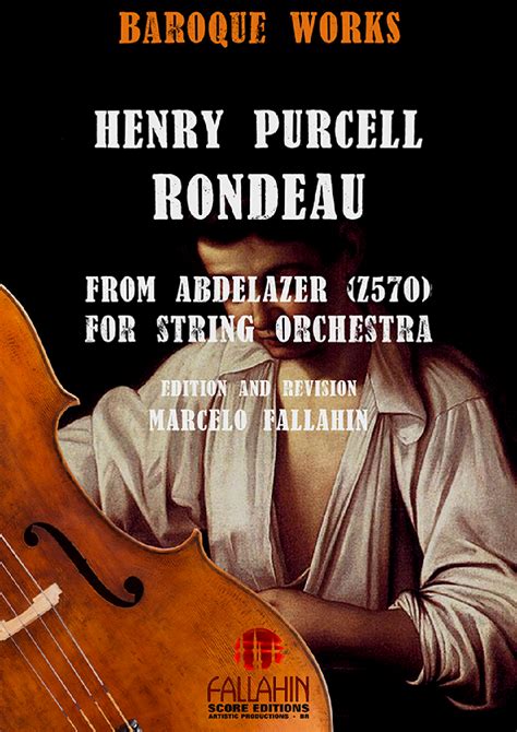 RONDEAU FROM ABDELAZER Z570 HENRY PURCELL FOR STRING ORCHESTRA Arr