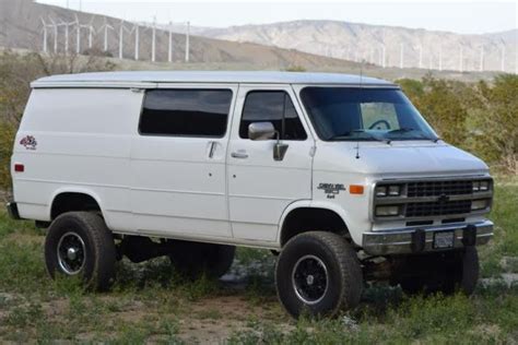 1993 Chevrolet G30 Van 1ton 4x4 Pro Installed Heavy Duty Clean 1992