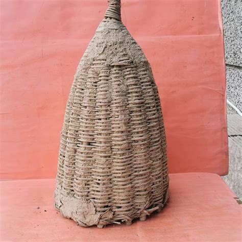 Antique Bee Skep Etsy