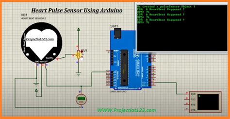 Pulse Sensor Arduino Code Bpm Arduino Proteus Library