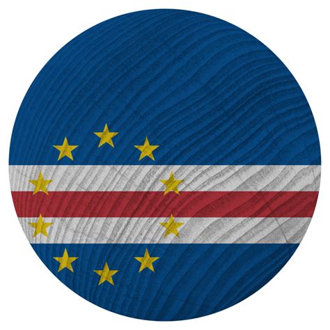 Cape Verde Country Flag In Circle Shape 34966134 PNG