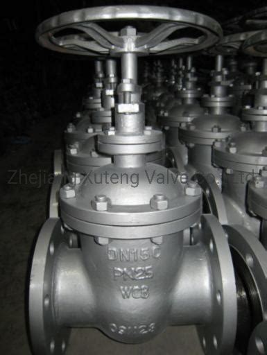 Ansi Flanged Class Wcb Body A Steel Gate Valve China Din