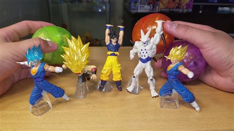 Dragon Ball Gashapon Figuras Collection Unboxing En Español 2019 Youtube