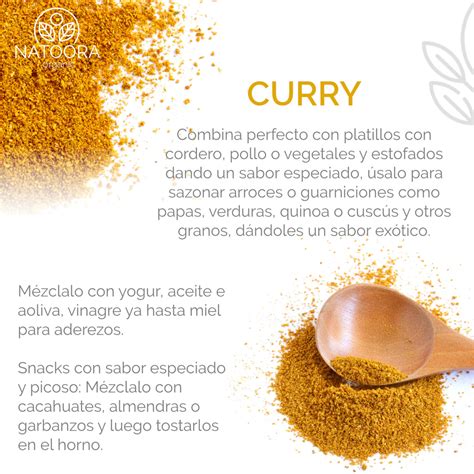 Natoora Organic Curry 100 Natural Compra A Granel Natoora