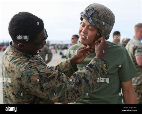 A Us Marine With Lima Company 3rd Battalion 8th Marine Regiment