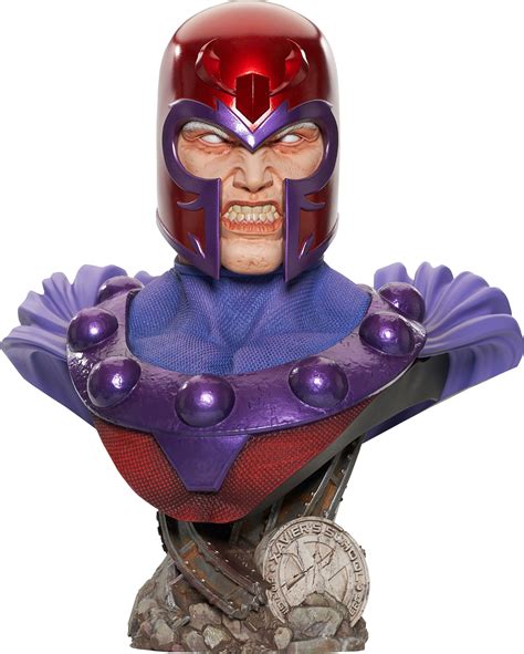 Jul222485 Marvel Legends In 3d Comic Magneto 12 Scale Bust