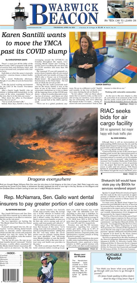 Warwick Beacon April 18 2024 E Edition Warwick Beacon