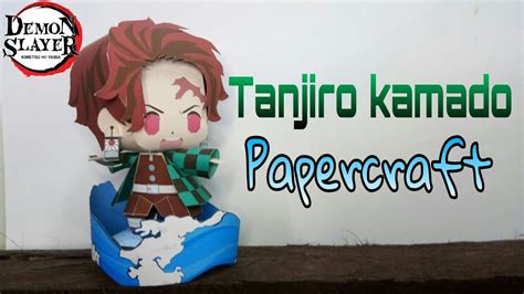 Demon Slayer Tanjiro Kamado Papercraft Youtube