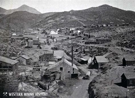 Silver City Nevada Western Mining History