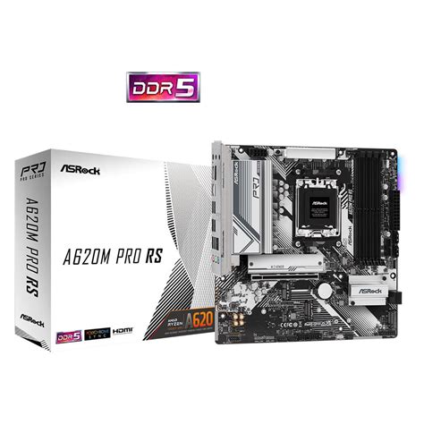 MAINBOARD AM5 ASROCK A620M PRO RS ประกน 3 ป Shopee Thailand