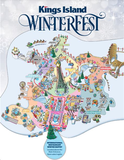 Kings Island Winterfest 2024 Ride Time Schedule - Moll Sydney