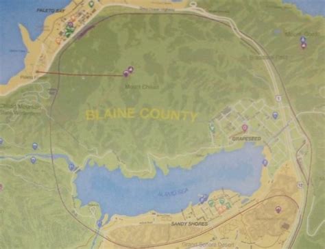 Gta Postal Map Blaine County Hot Sex Picture