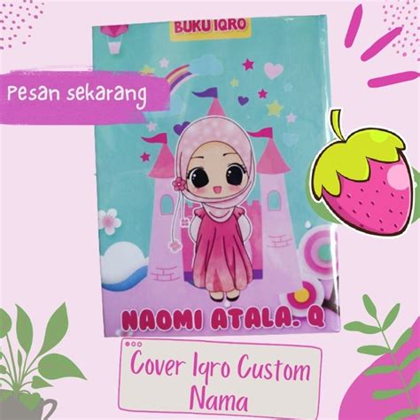 Jual Buku Iqro Dan Juz Amma Custom Nama Shopee Indonesia