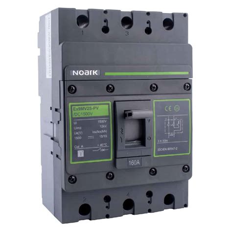 Intreruptor Automat MCCB 250 Noark 3P 15kA Fix 1500VDC 700A