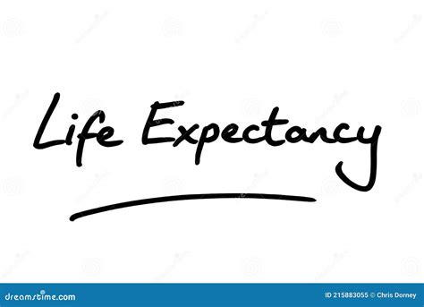 Life Expectancy Stock Illustration Illustration Of Living 215883055