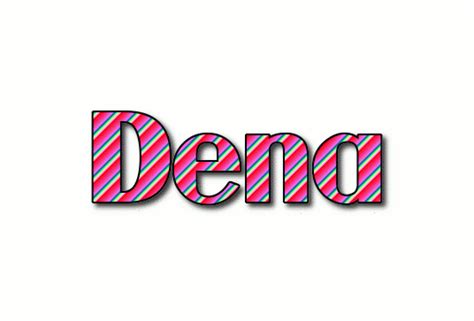 Dena Logo | Free Name Design Tool from Flaming Text