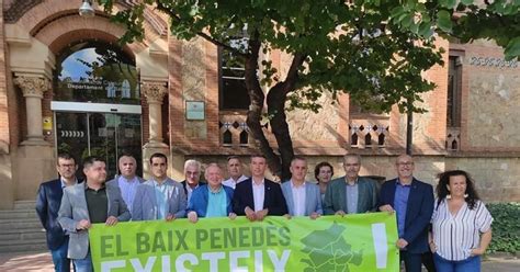 Els alcaldes del Baix Penedès demanen que no es prorrogui els pressupostos