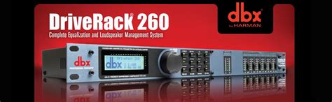 Dbx Driverack X I O Sistema De Gesti N De Altavoces Driverack