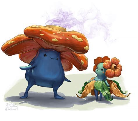 Vileplume And Bellossom By Mcgmark On Deviantart