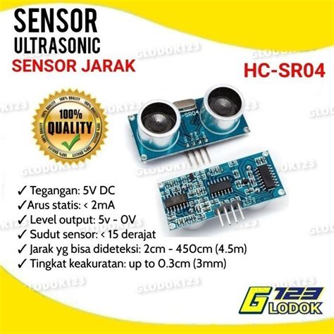 Jual Produk Terbaru Sensor Ultrasonik Sensor Ultrasonic Module Sensor