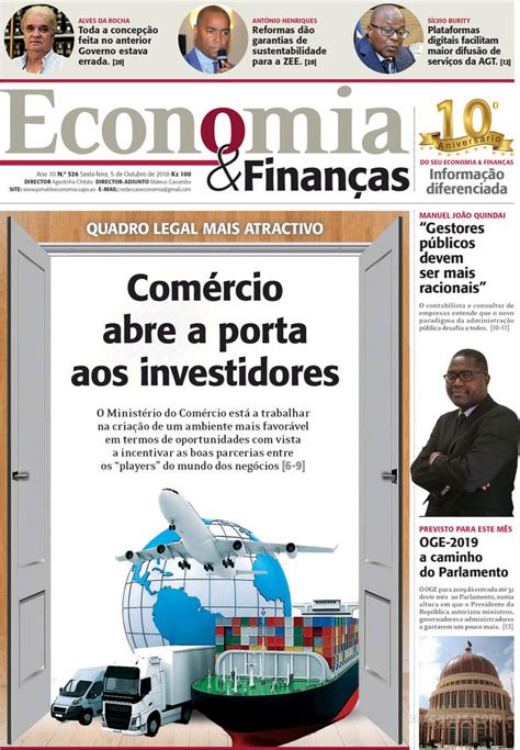 Capa Economia Finan As De