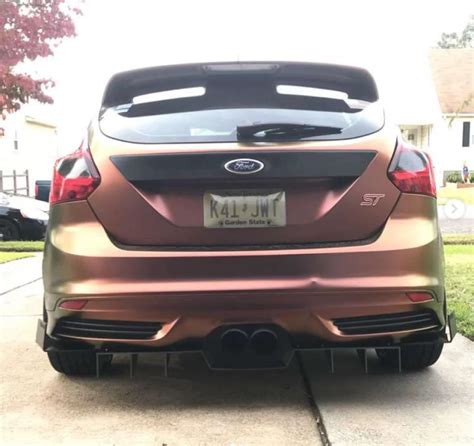 2013 2014 Ford Focus St Og Edition Rear Diffuser Street Aero