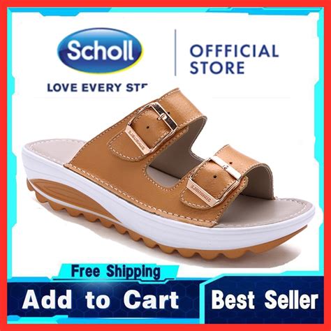 Scholl Women Shoes Womens Scholl Casual Leather Sandals Scholl Ladies