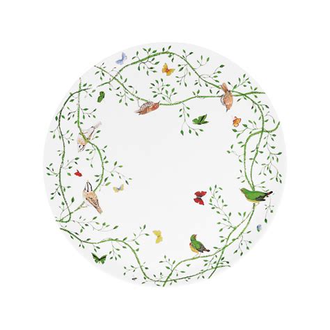 Plat De Service 31 Cm En Porcelaine Histoire Naturelle Raynaud