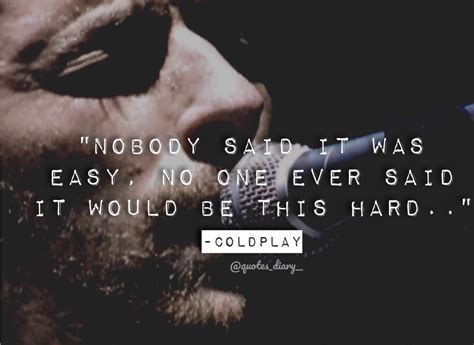 Coldplay Nobody Said It Was Easy Tradu O